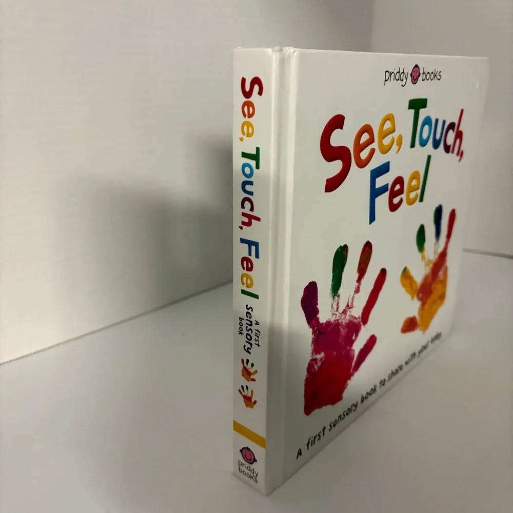 Priddy Books See Touch Feel First Sensory Board Book for Babies Toddler Book